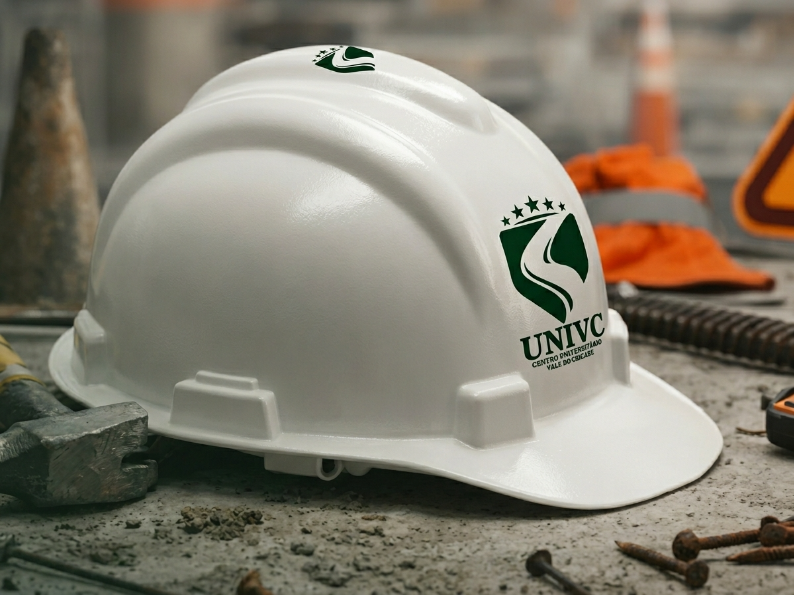 Capacete branco — símbolo da cerimônia